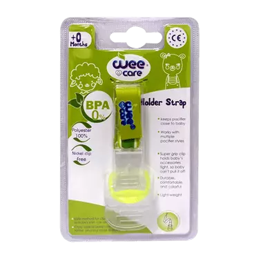 زنجیر پستانک پارچه ای (کد A801) وی کر Wee care